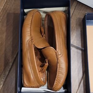 Cole Haan Tan Leather Loafers